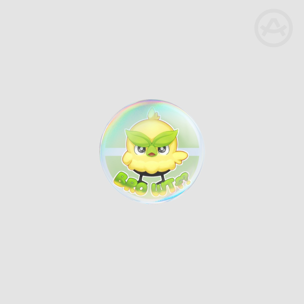 Browt - Round Badges (Button Pins)