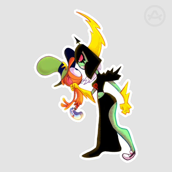 Wander and Lord Dominator Sticker
