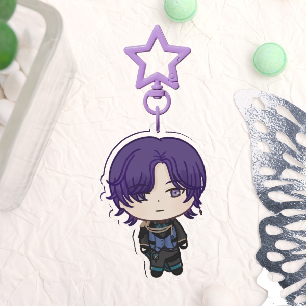 Mafuyu Clear Acrylic Keychains=