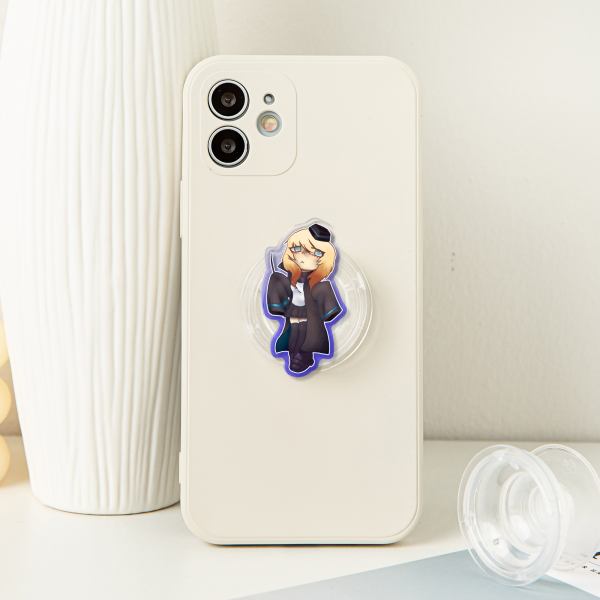 Durin Acrylic Airbag Phone Holder - 1.96"(50mm), Clear