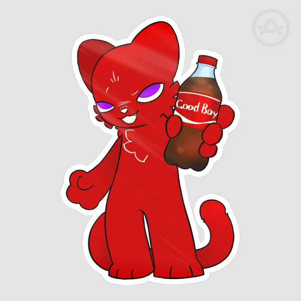 RILEY CALLING YOU A GOOD BOY STICKER!