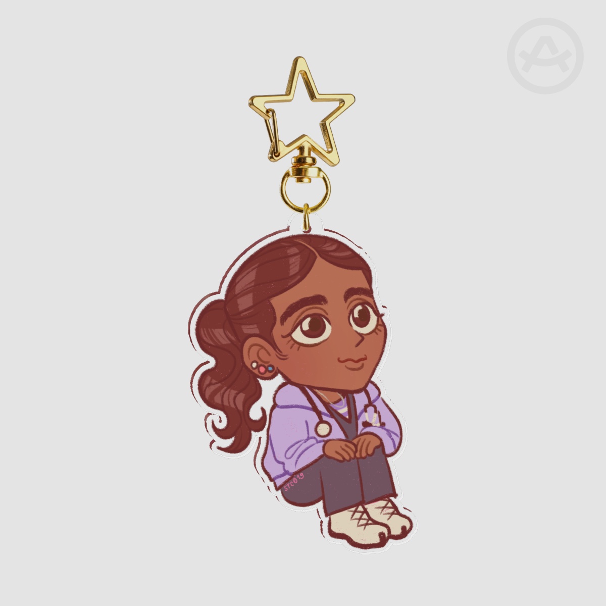 "Victoria" Acrylic Keychains