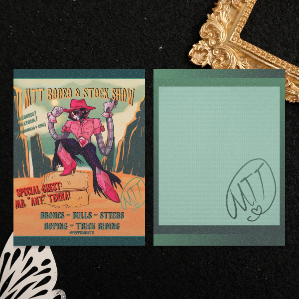 Holographic MTT Rodeo Photocard