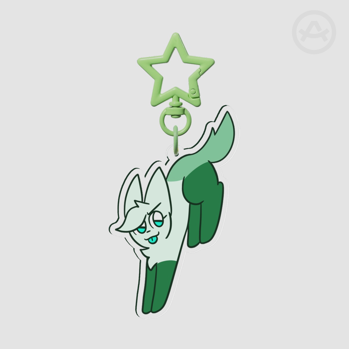 Mintbreeze Warrior Dogs Keychain