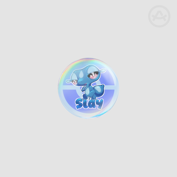 Gecqua - Round Badges (Button Pins)