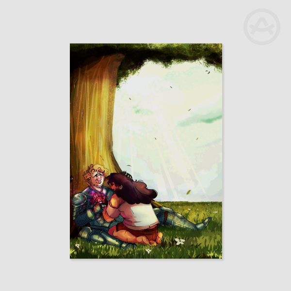 Minecraft Diaries Garmau Print