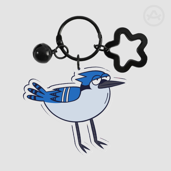 mordecai blue jay WITH JINGLE BELL