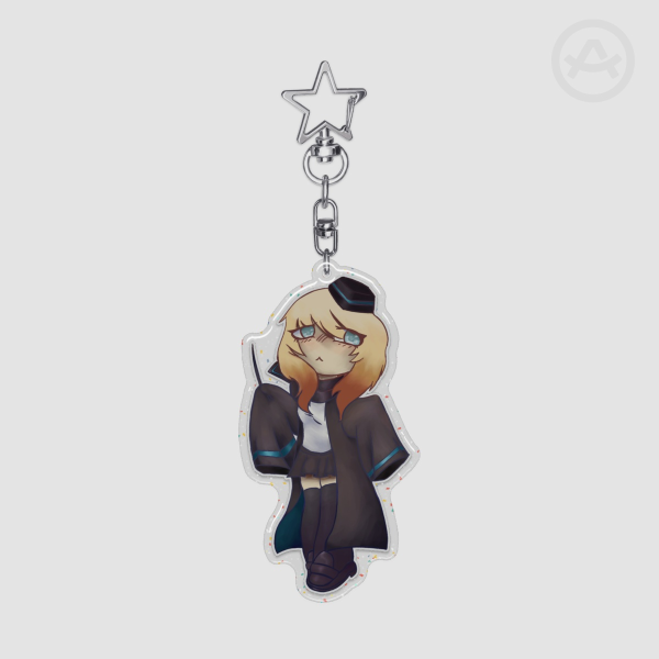 Durin Epoxy Glitter Acrylic Keychain