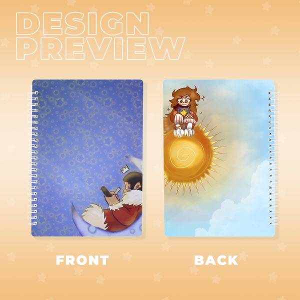 artisans PVC Double-side Spiral Notebook(A5 notebook)