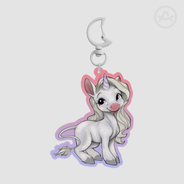 Morning mistClear Acrylic Keychains