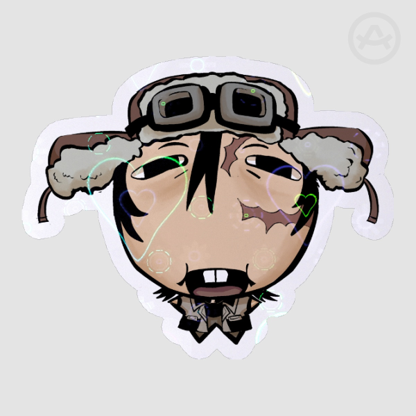 funny follo sticker