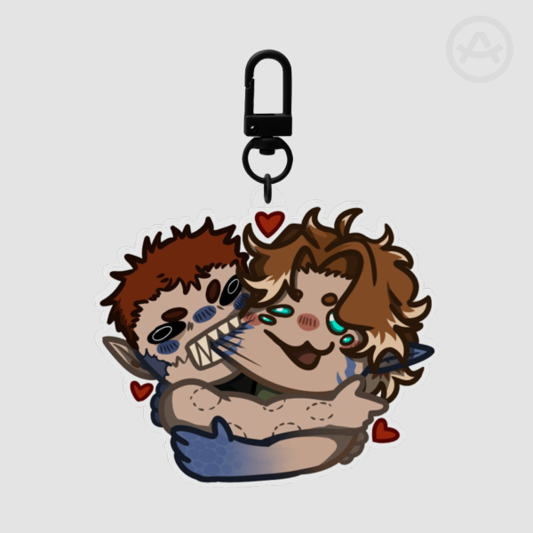 Skitz & Ranger Duo Keychain (OC)