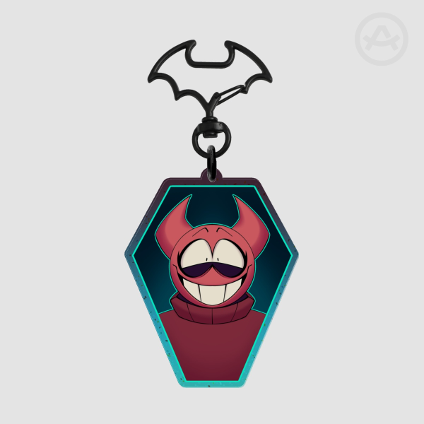 Bob Velseb 🟆 Glitter Acrylic Keychain