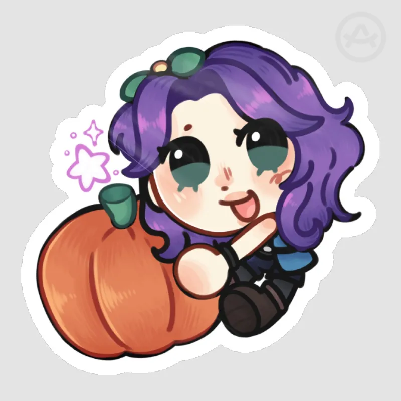 stardew valley abigail sticker by Nikodem985 - ACGGOODS