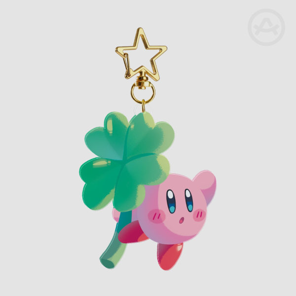Lucky Kirby Keychain!