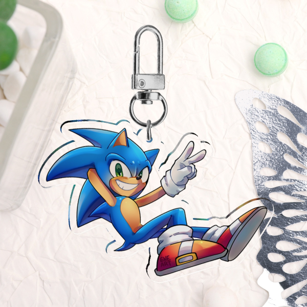 Sonic the Hedgehog - Acrylic Keychain