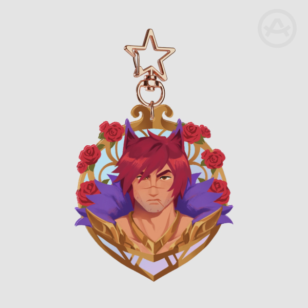 Sett Stained Glass Charm 7cm