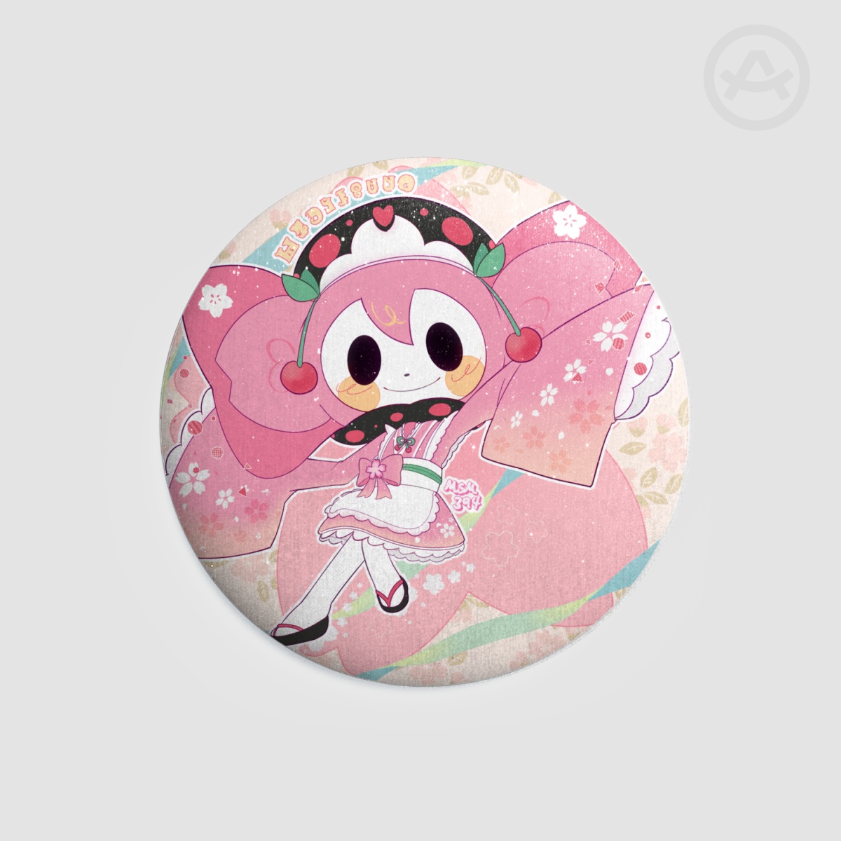 Button Pin ~ PMMM: TV ANIME - CHARLOTTE (Wafuu Kissa Ver.)