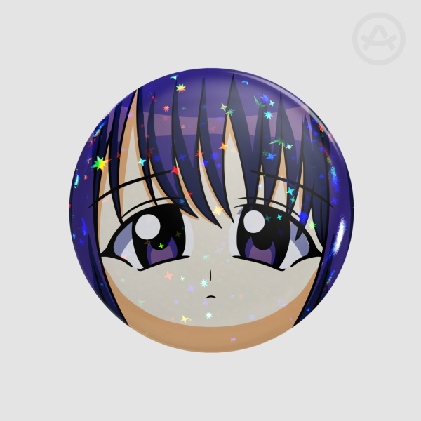 Serika Kurusugawa Holographic Badge