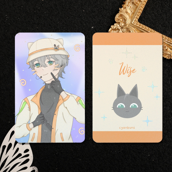 Wise Double-sided Holographic Photocard