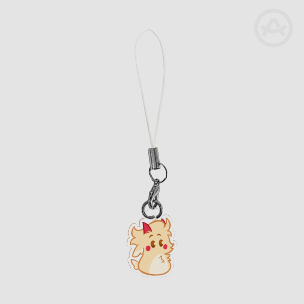 Tiny Luci phone charm 1inch