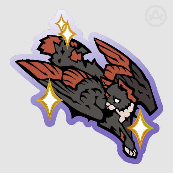 Tara | BG3 | gold foil sticker