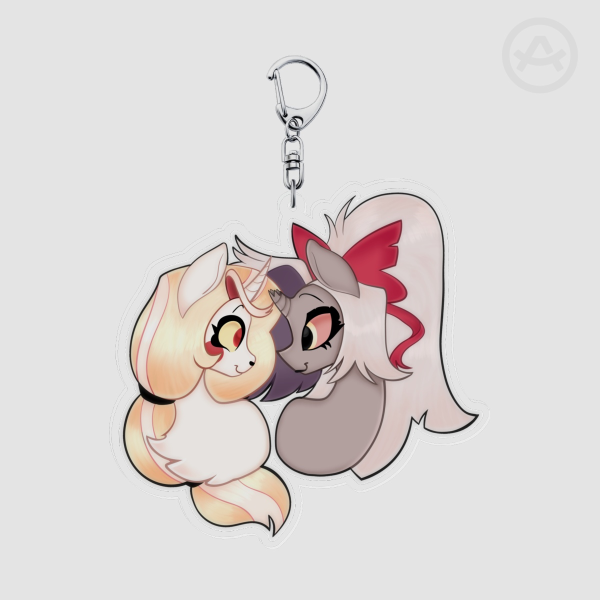 Chaggi/ ChaggieClear Acrylic Keychain