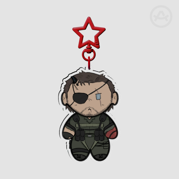venom snake chibi keychain !