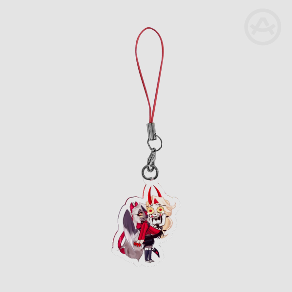 Chaggie silly Clear Acrylic Keychains