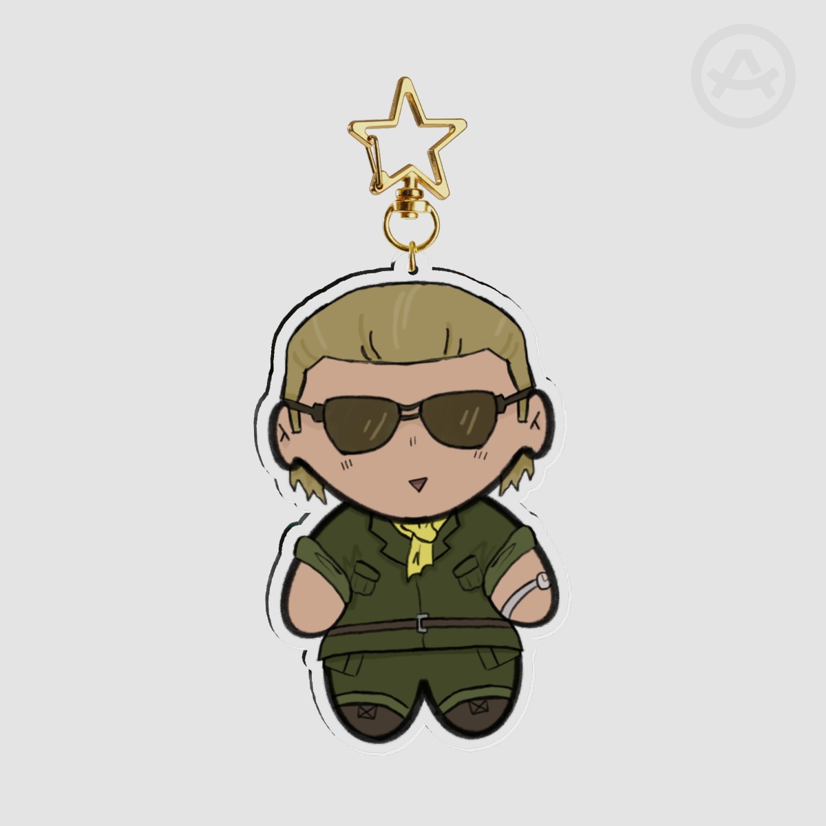 kaz chibi keychain !