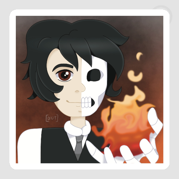 Ludo Die Cut Sticker