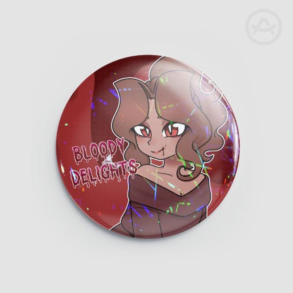 Bloody Delights - Varessa || Round Badge
