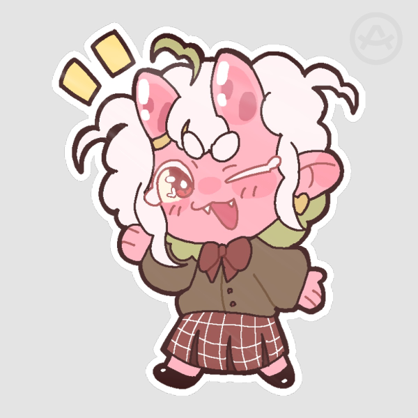 Clecle greetings sticker