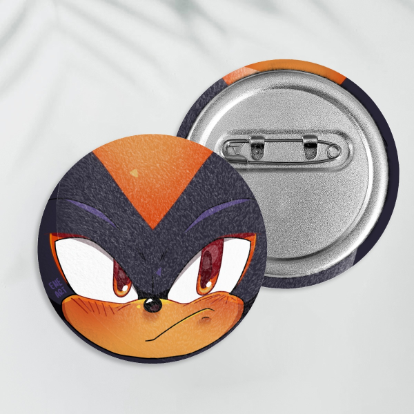 Grumpy Shadow - Plush Badges