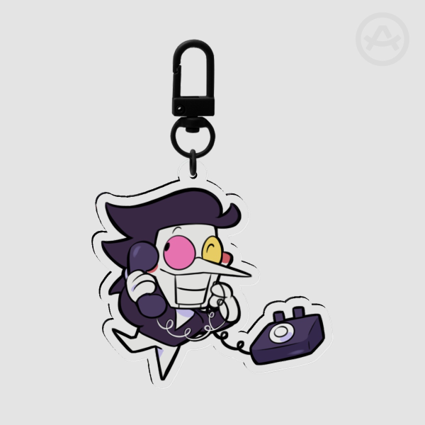 Spamton Acrylic Keychain