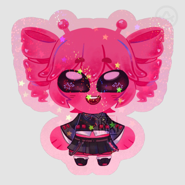 Teto Alien | Holo Sticker