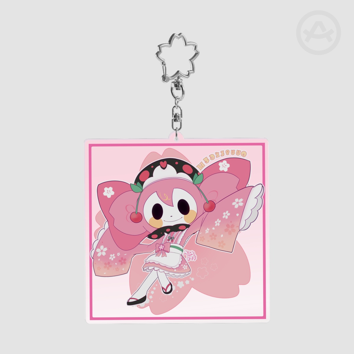 ACRYLIC CHARM ~ PMMM: TV ANIME - Sakura CHARLOTTE (Wafuu Kissa Ver.)