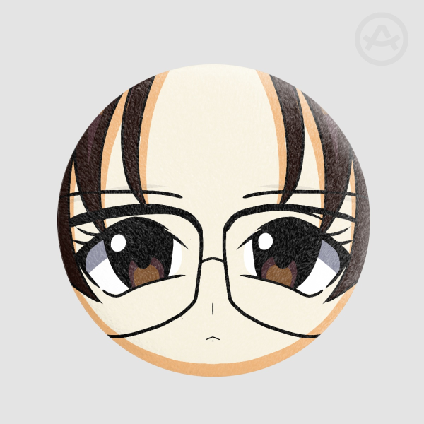 Tomoko Hoshina Squishy Badge