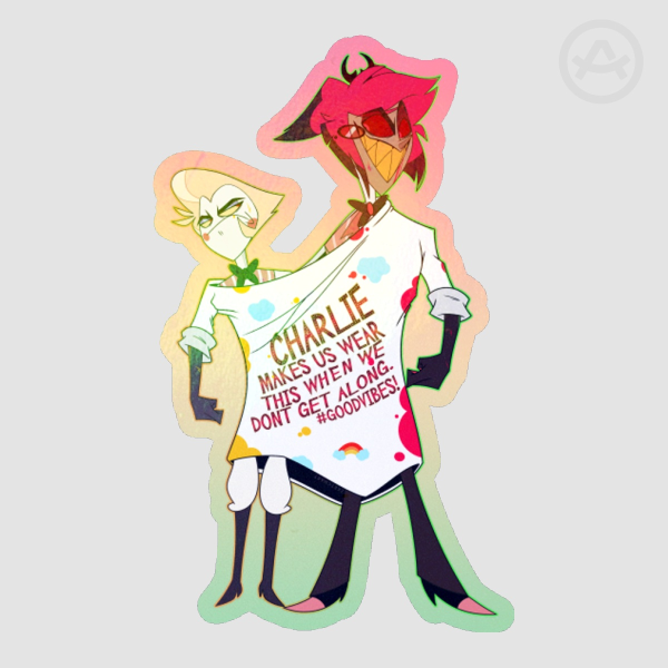 Getting Along Sticker