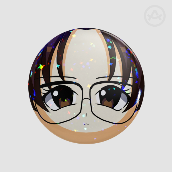 Tomoko Hoshina Holographic Badge