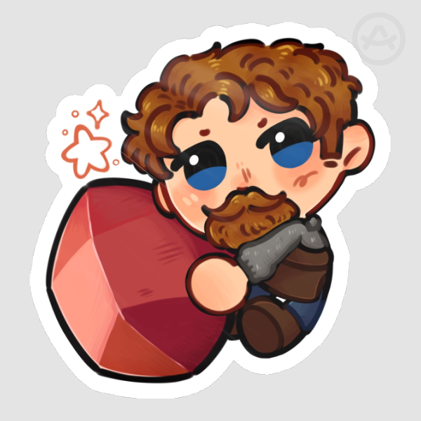 stardew valley clint sticker