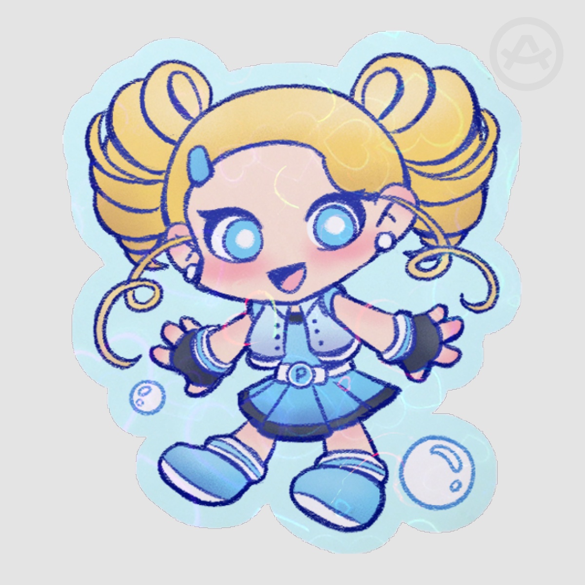 [STICKER] Powerpuff Girls Z - Bubbles