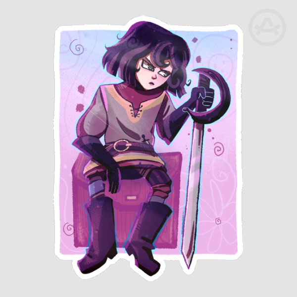 Cassandra - Tangled Stickers