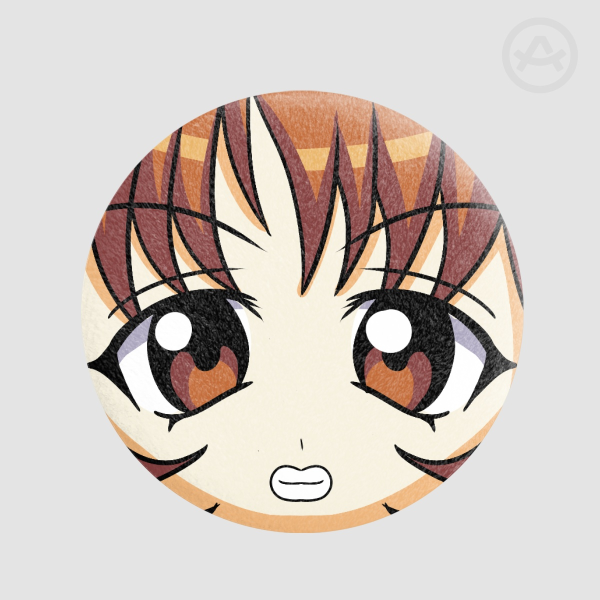 Shiho Nagaoka Squishy Badge