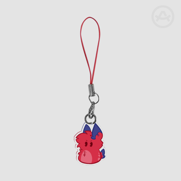 Tiny alastor phone charm 1.25 in