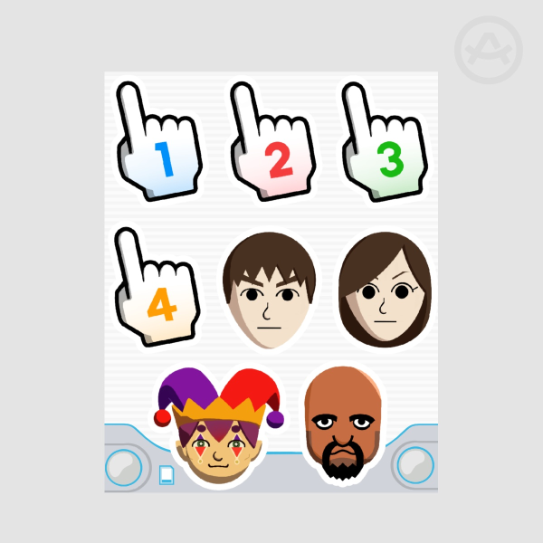 Wii Stickersheet