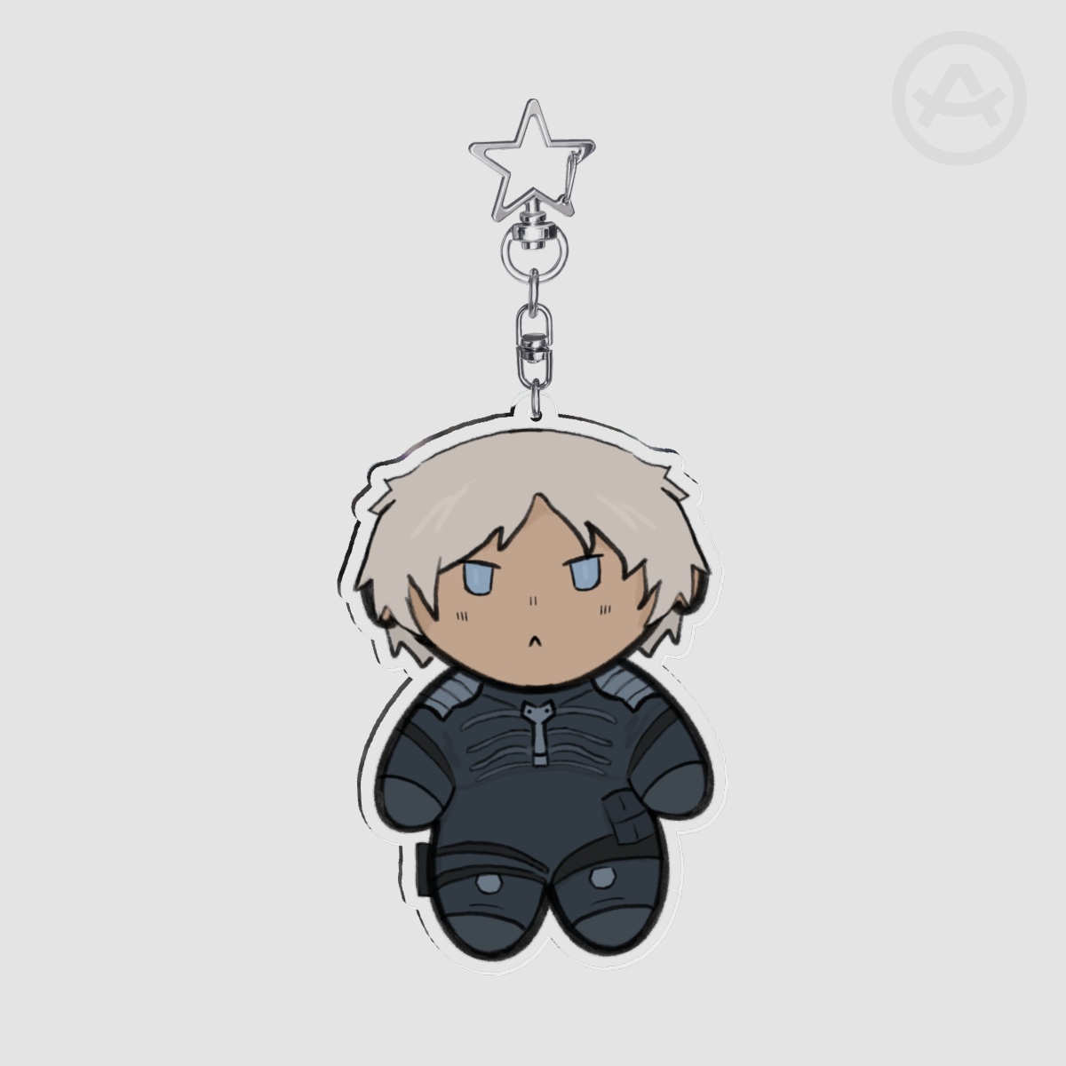 raiden chibi keychain !
