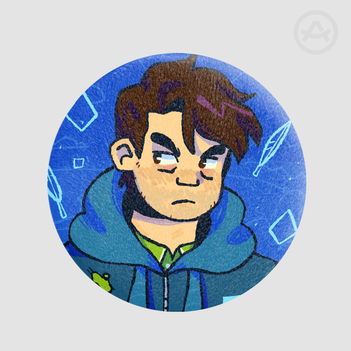 Shane -  Stardew Valley Plush Badges