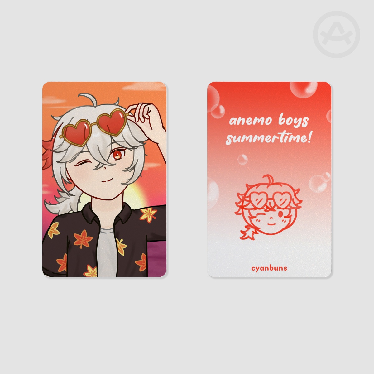 Kazuha Double-sided Photocard