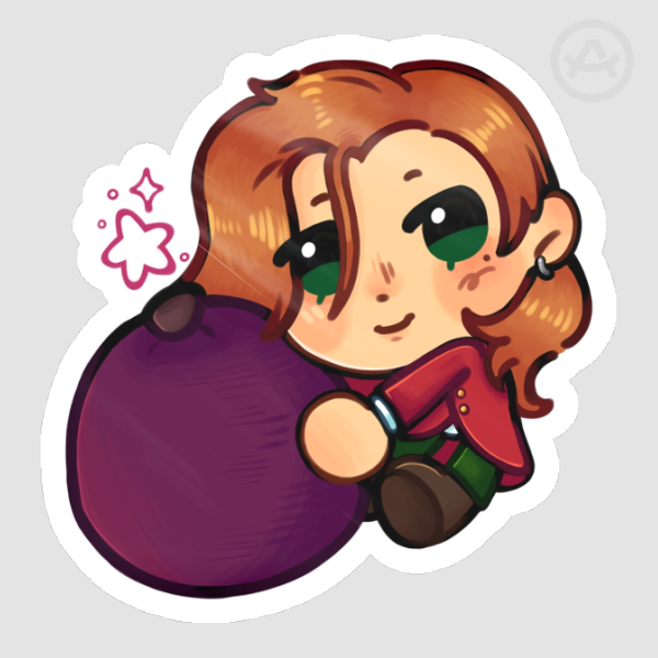 stardew valley eliott sticker